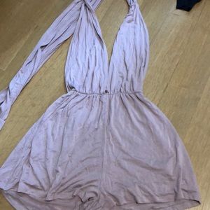 Urban outfitters dusty rose romper
